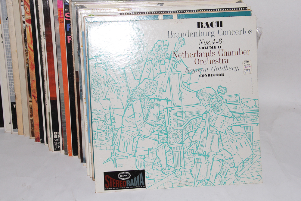 Grouping of Classical and Orchestra LP Records