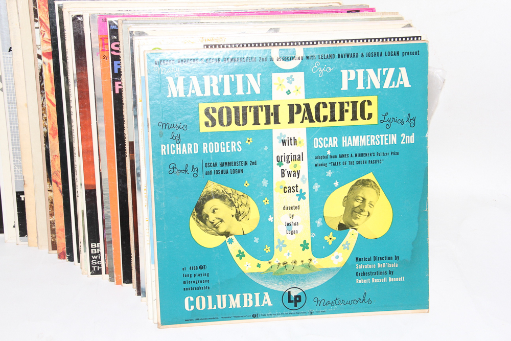 Grouping of Classical and Orchestra LP Records