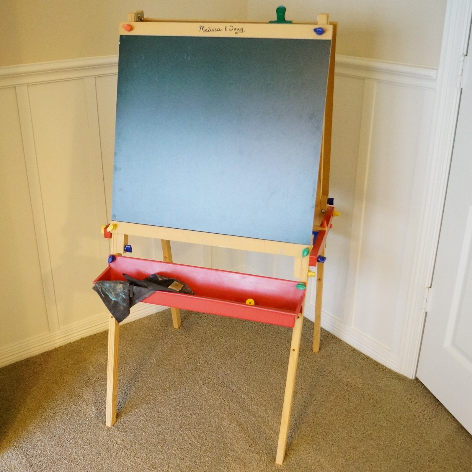 Melissa & Doug Chalk Board and Easel