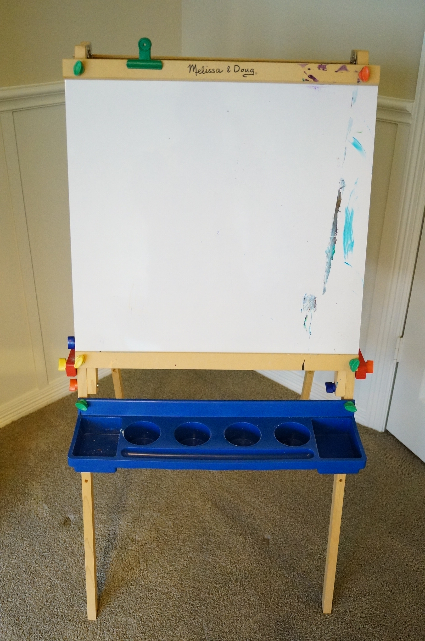 Melissa & Doug Chalk Board and Easel
