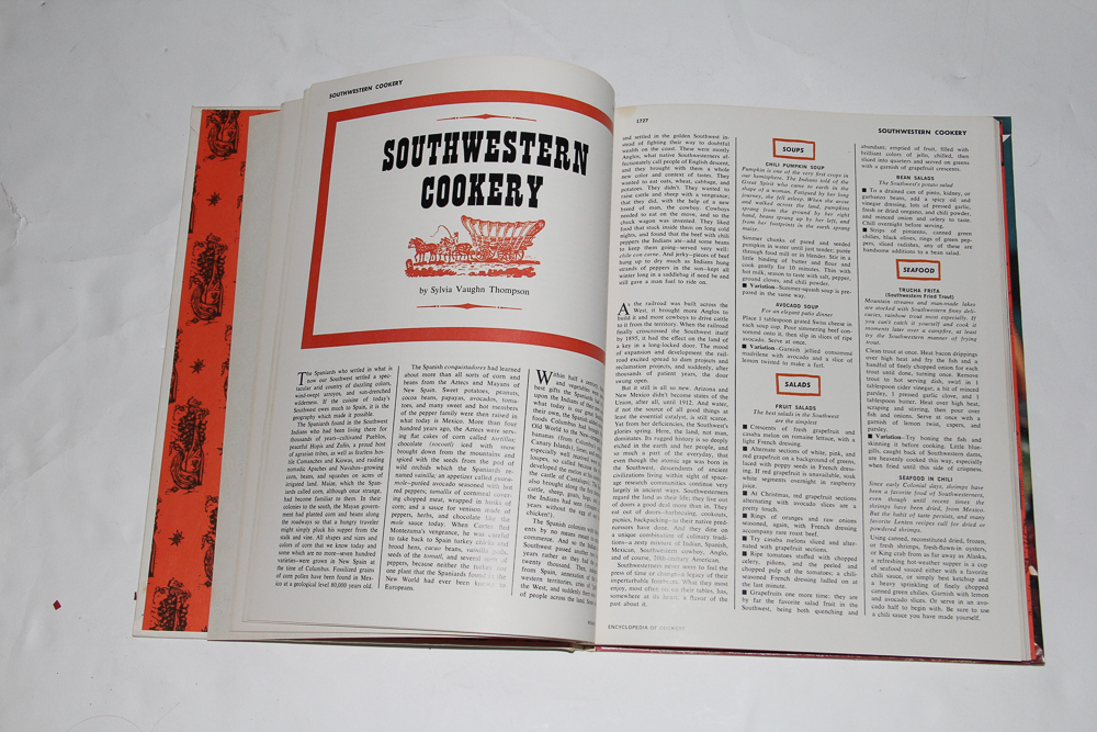 Woman's  Day Encyclopedia of Cookery Cookbooks, Volume 1-12