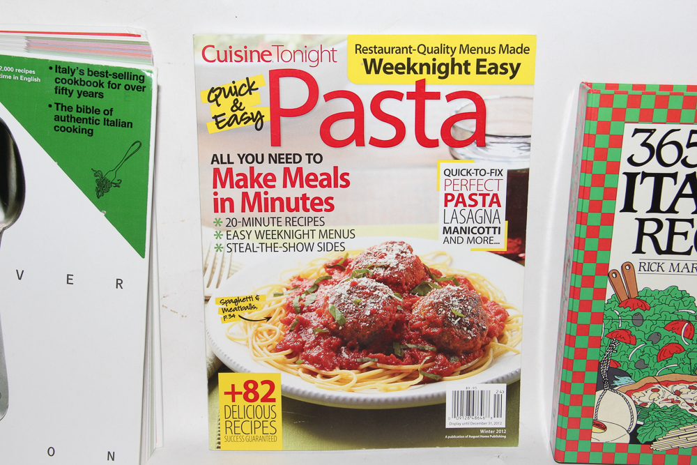 Italian Cooking Including "The Silver Spoon", Italy's Best-Selling Cookbook