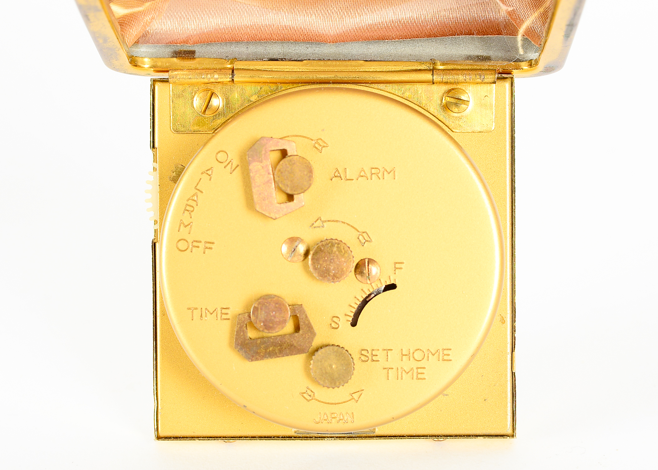 Vintage Westclox Home-N-Away Travel Alarm Clock