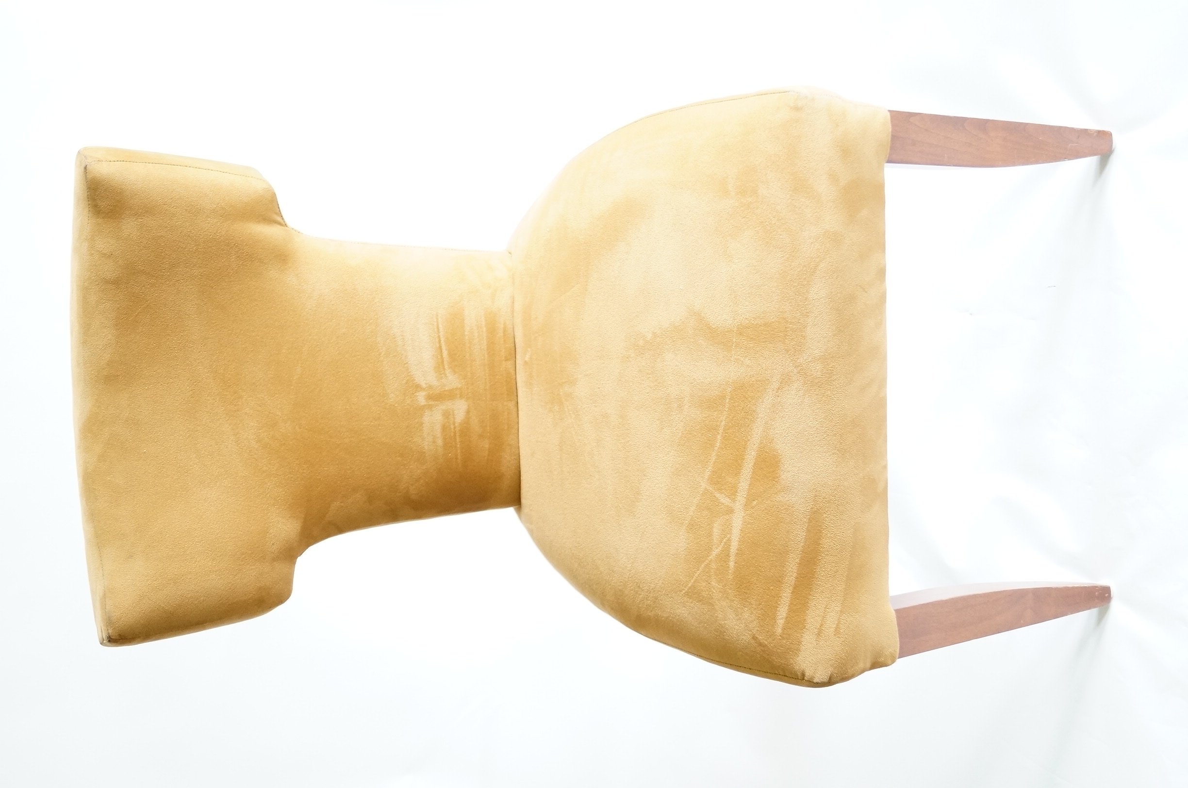 Three Micro-Suede Side Chairs