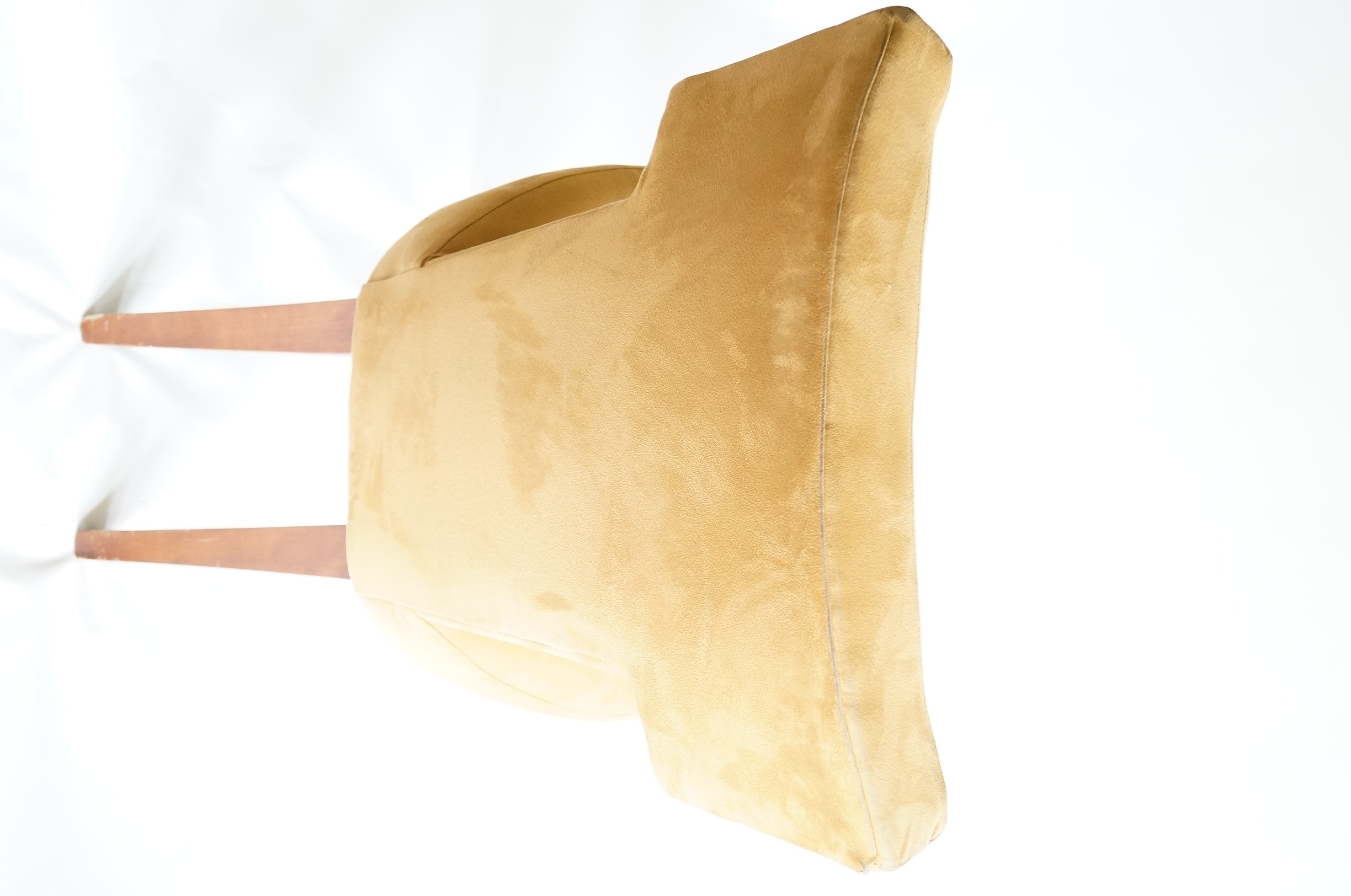 Three Micro-Suede Side Chairs