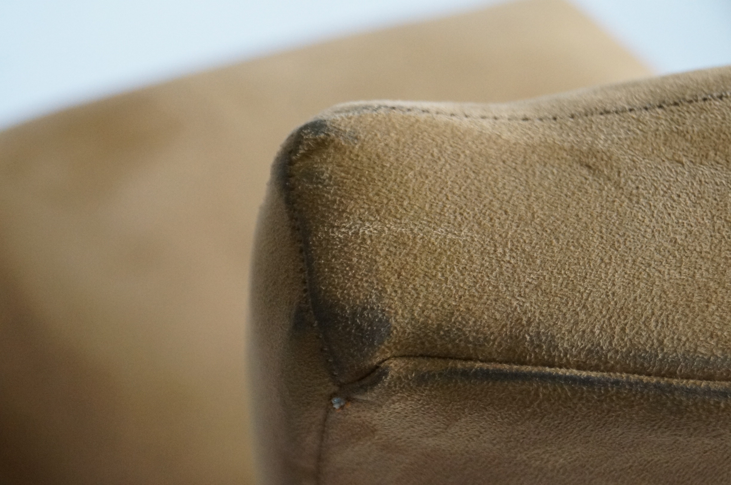 Three Micro-Suede Side Chairs