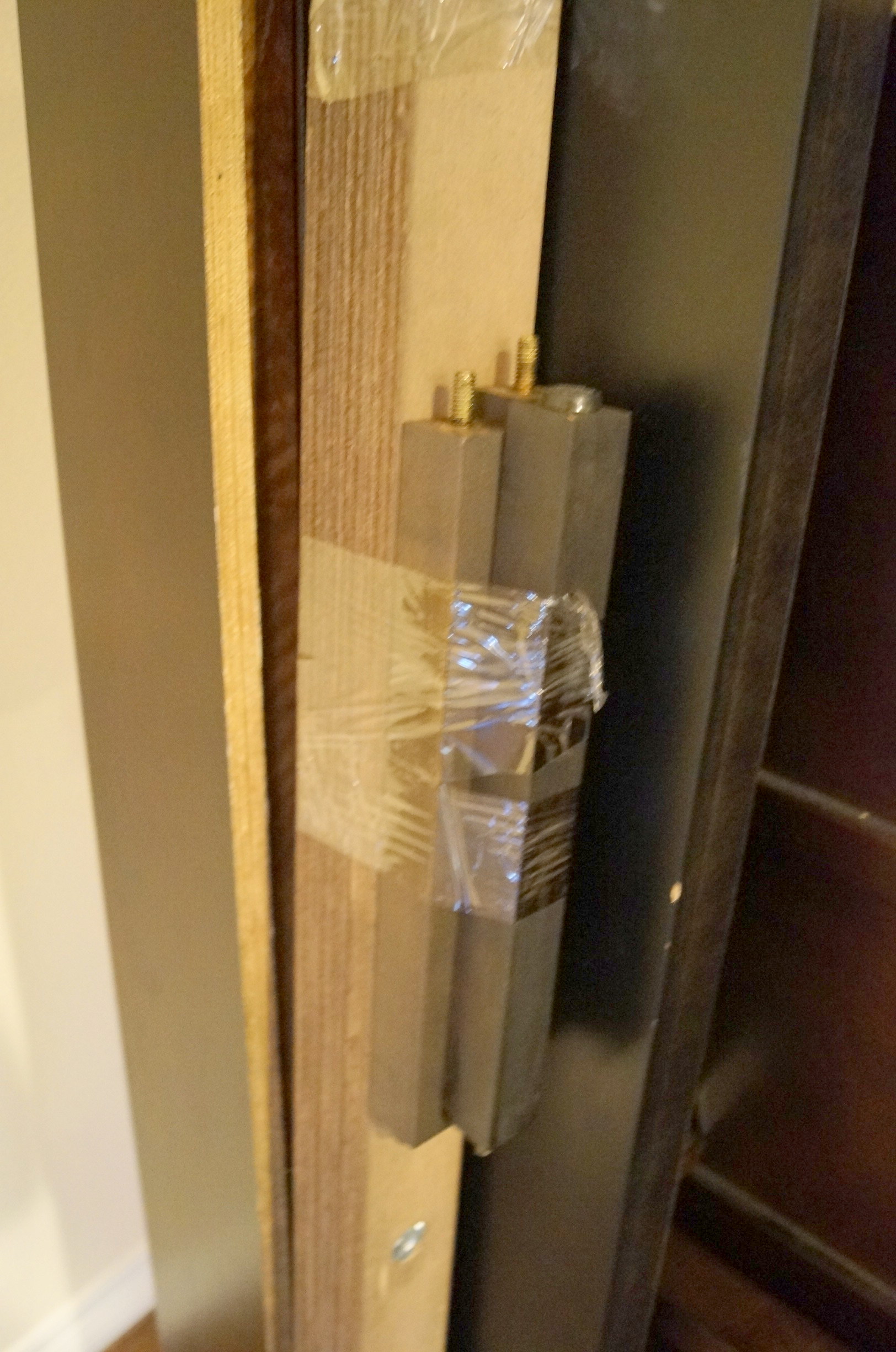 Mahogany Finished Full-Sized Bed Frame