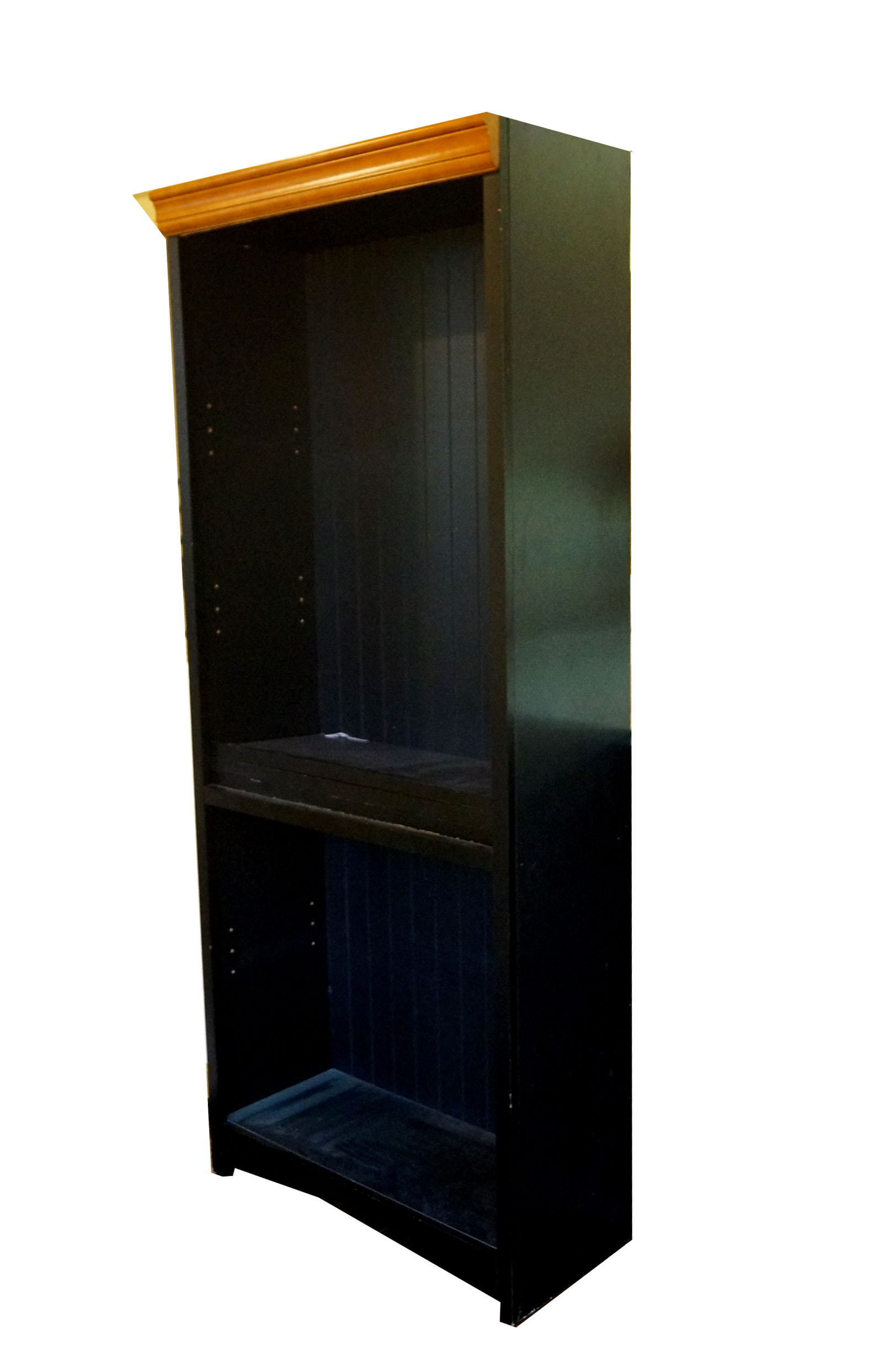 Two-Toned Beadboard Bookcase