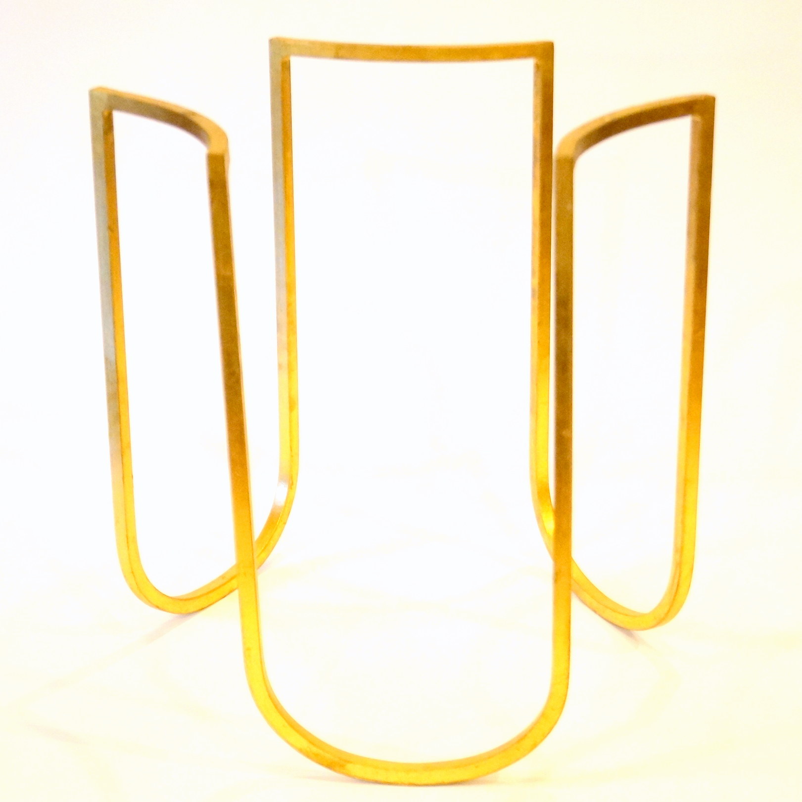 U shaped Tripod  Metal Table Base