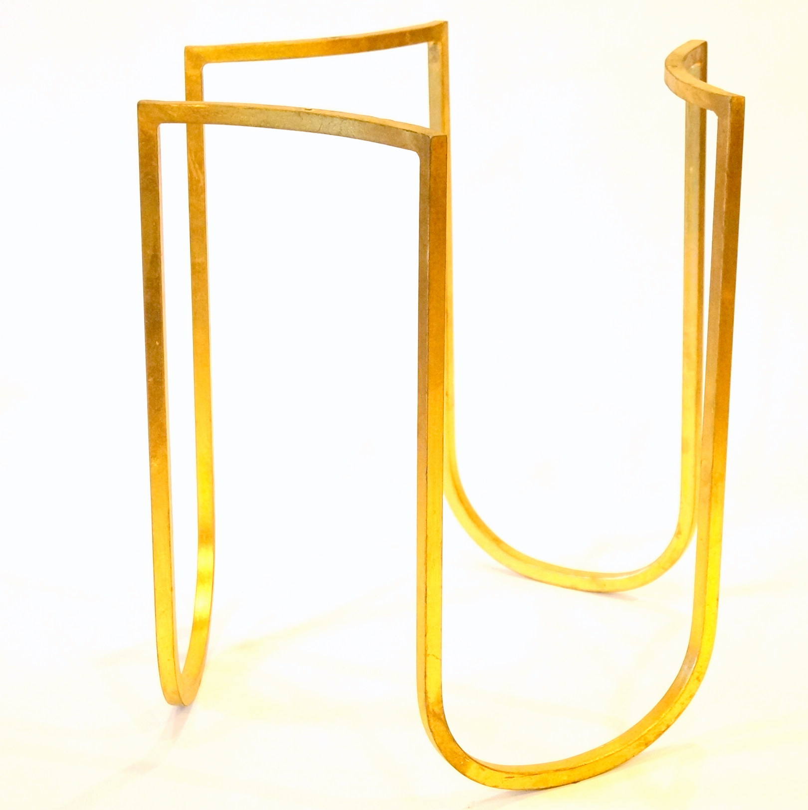 U shaped Tripod  Metal Table Base