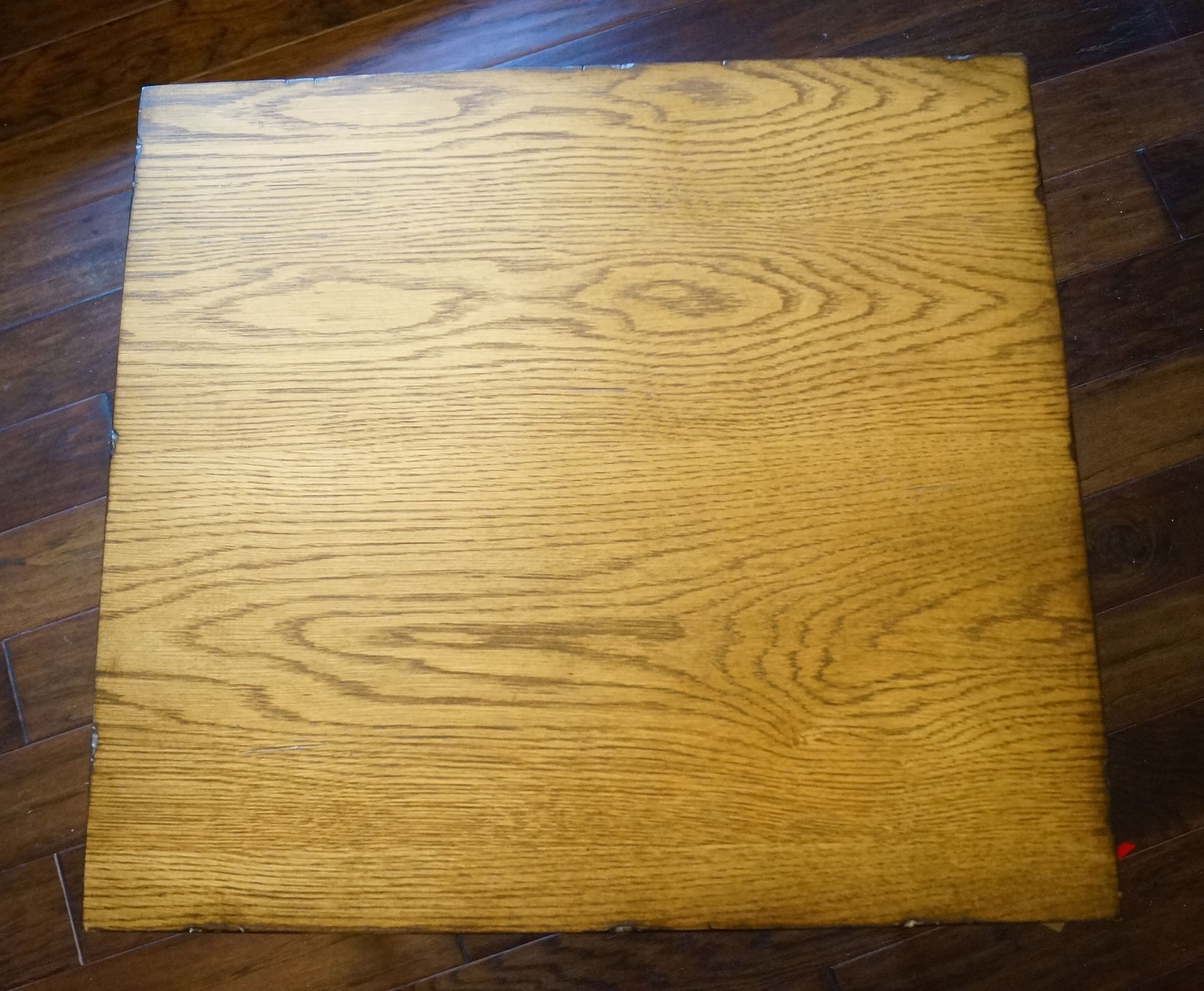 Oak Top End Table