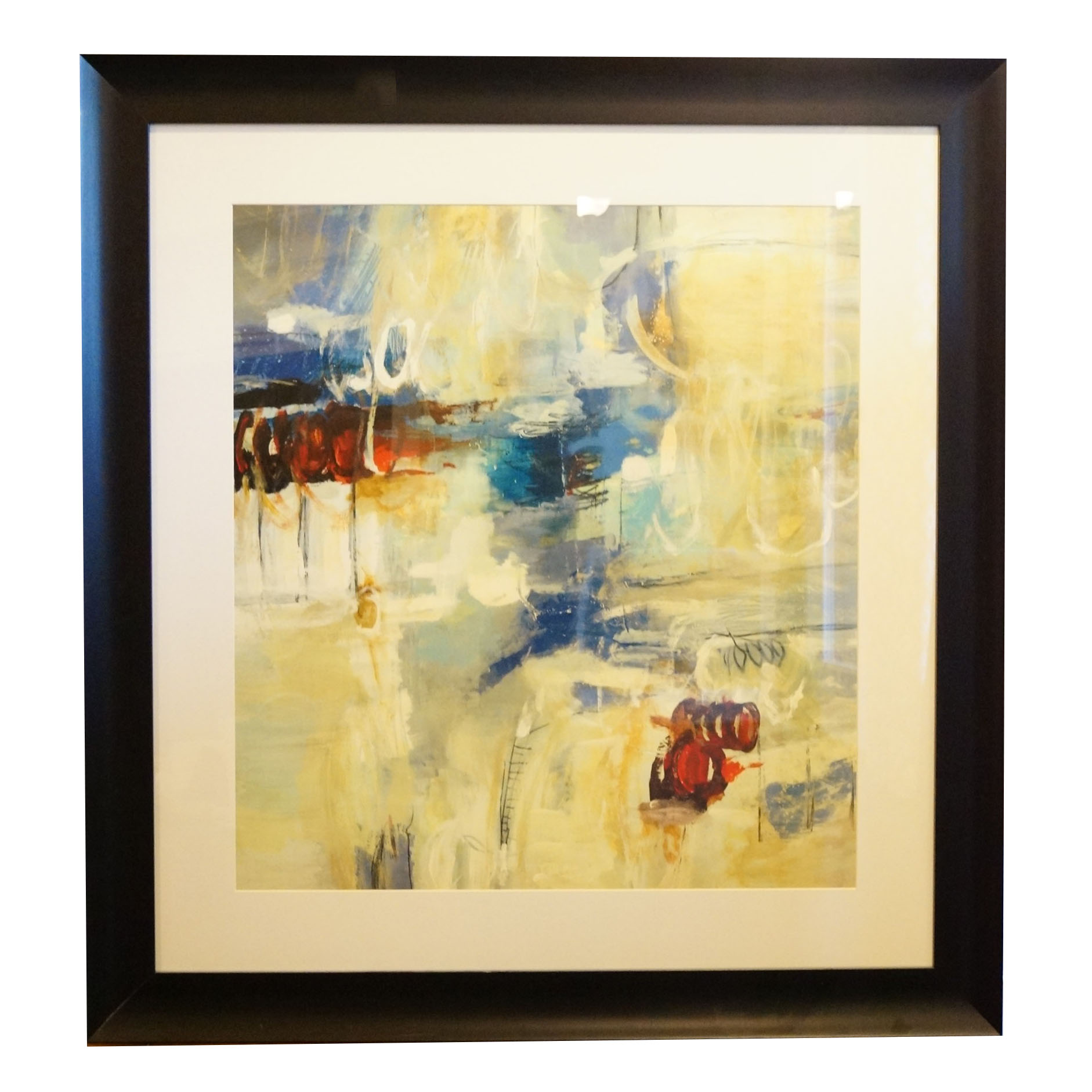 Large Square Abstract Print