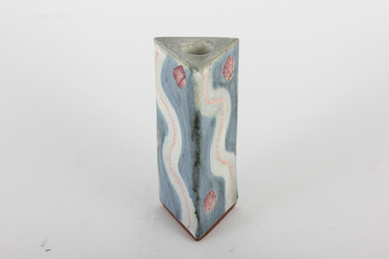 Sara Post Pottery Candlestick