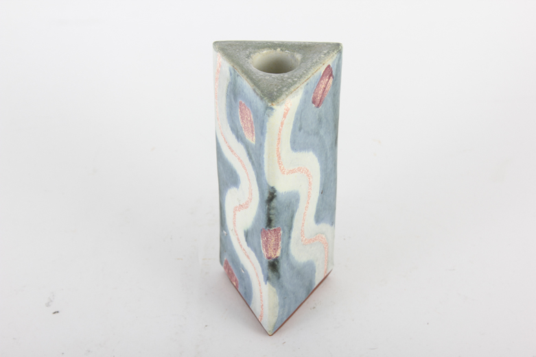 Sara Post Pottery Candlestick