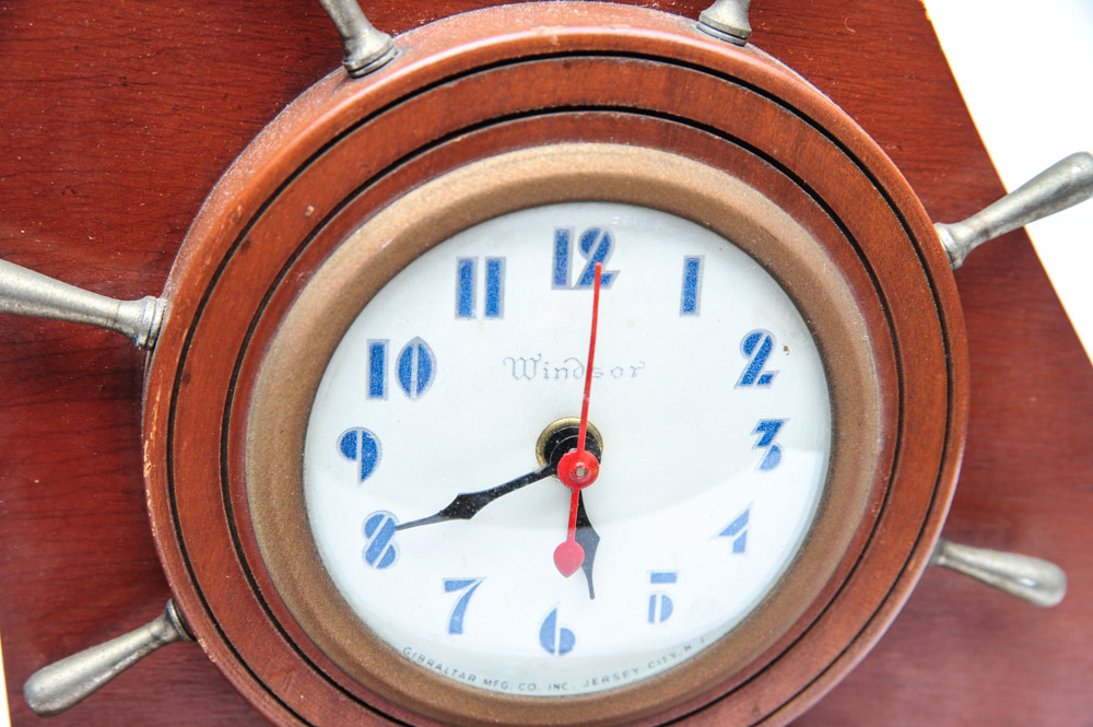 Vintage Windsor Nautical Clock