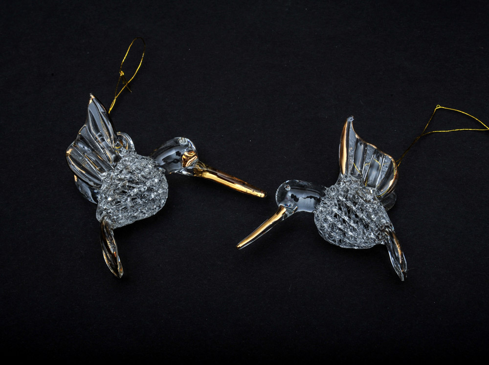 Collection of Swarovski Crystal Figurines, Display Case and More