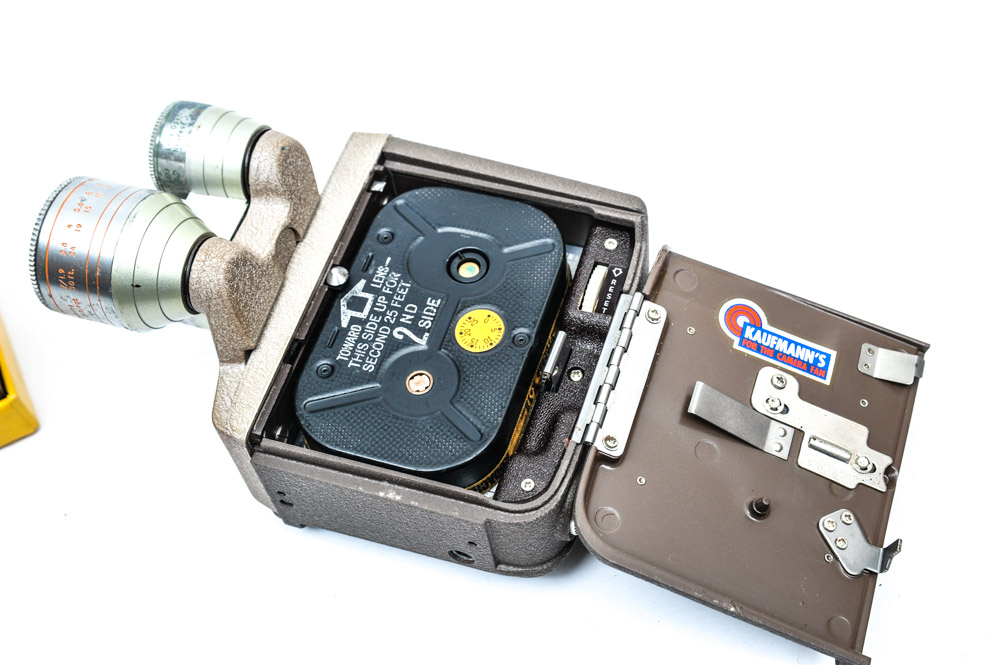 Vintage Kodak Medallion 8 Movie Camera and Instamatic Camera