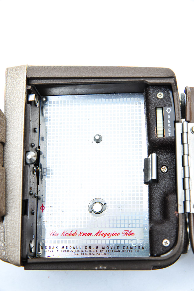 Vintage Kodak Medallion 8 Movie Camera and Instamatic Camera