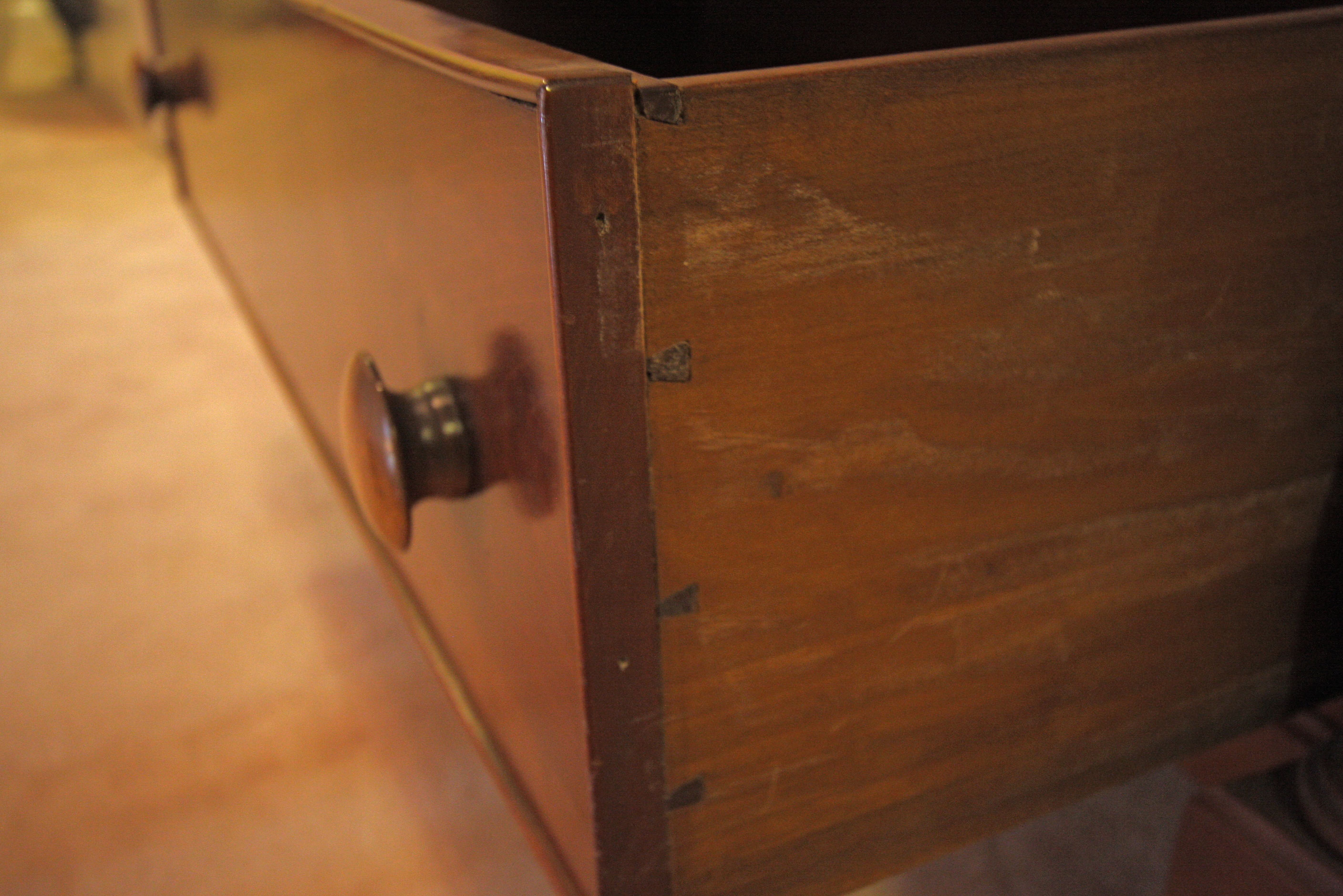 Circa 1890 Cherry Empire Style Chest of Drawers