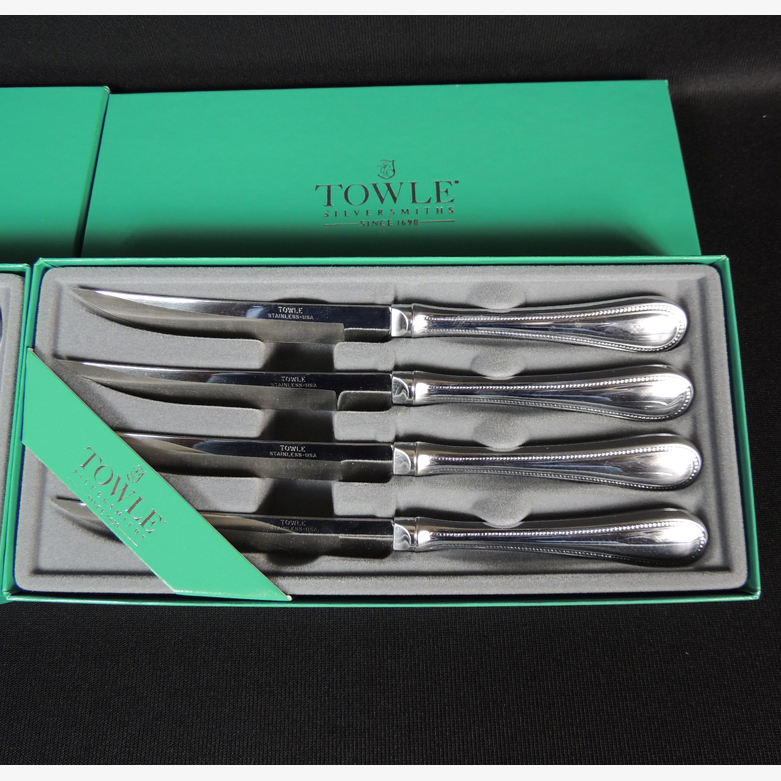 Towle Stainless Steel Steak Knife Sets