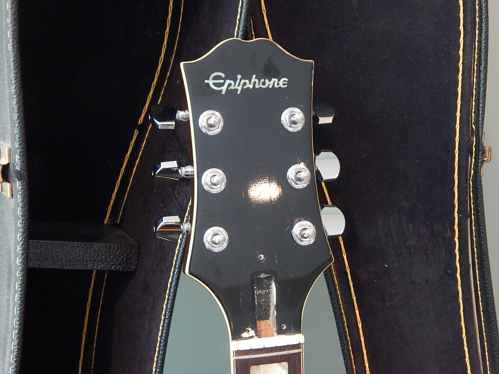 1970s Epiphone FT-135 Cortez Acoustic Guitar and Case