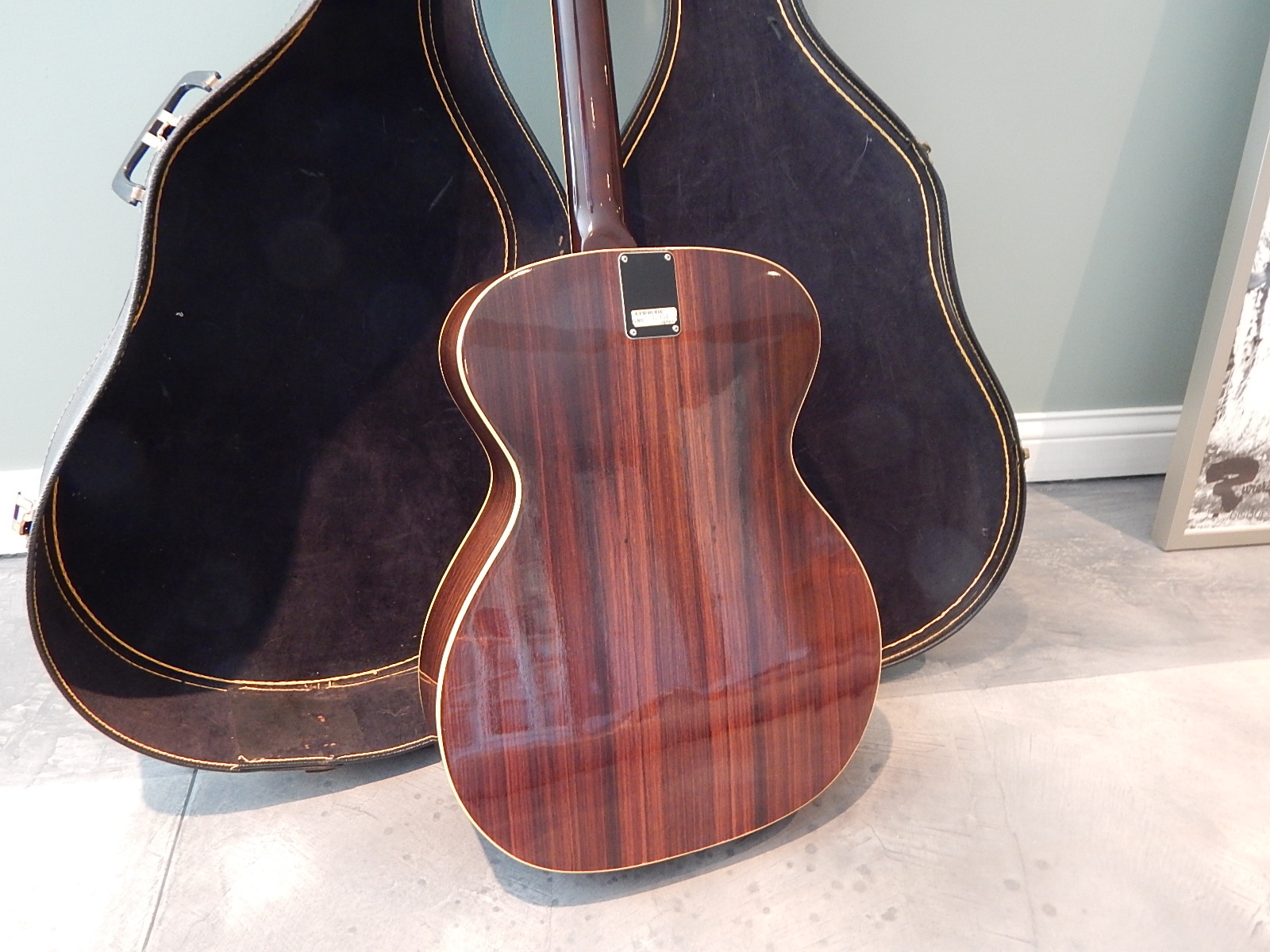 1970s Epiphone FT-135 Cortez Acoustic Guitar and Case