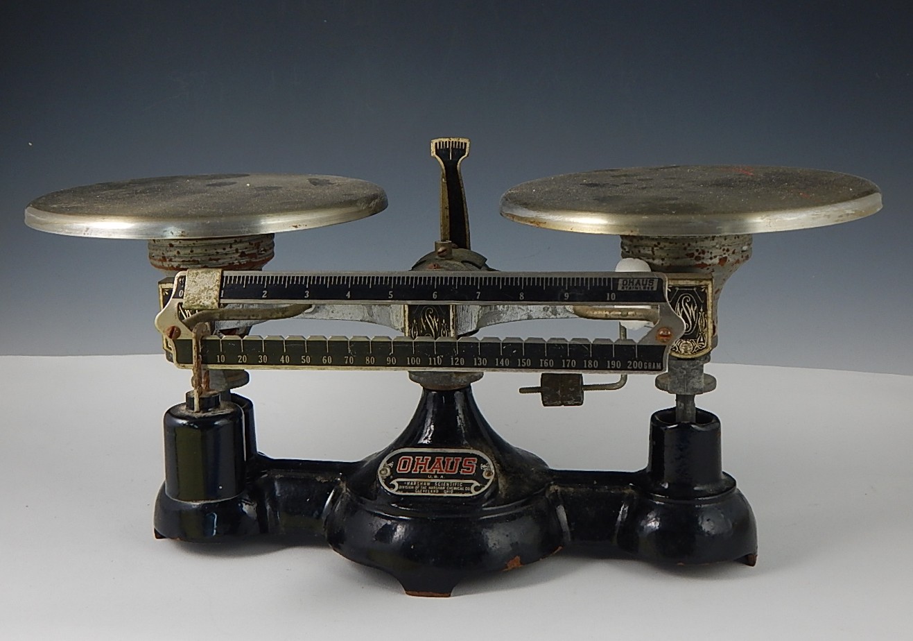 Antique Ohaus Balance Scale