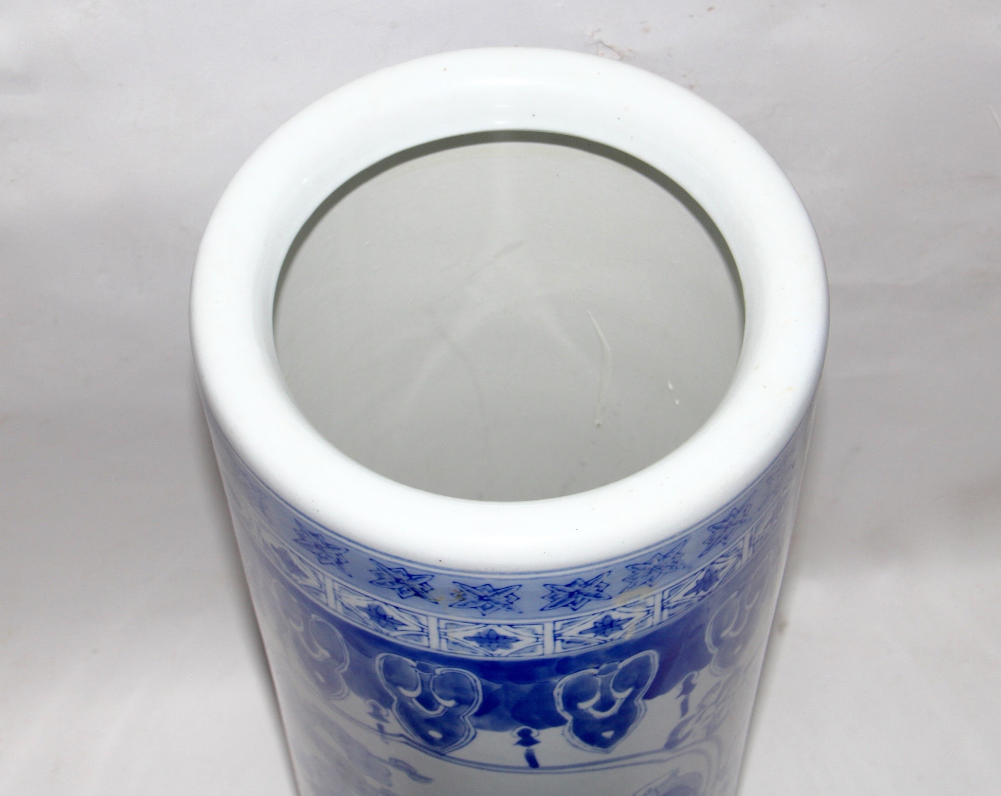 Asian Style Ceramic Umbrella Stand