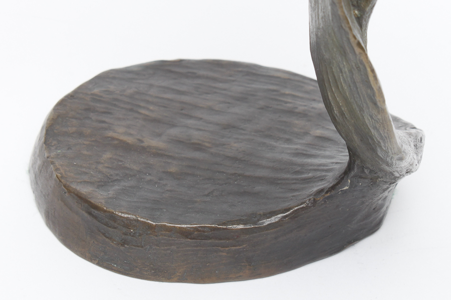 Mark Hopkins Bronze Singer Sculpture