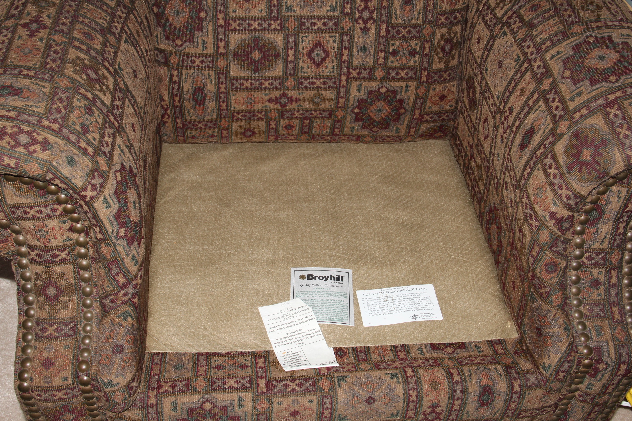 Broyhill Upholstered Club Chair