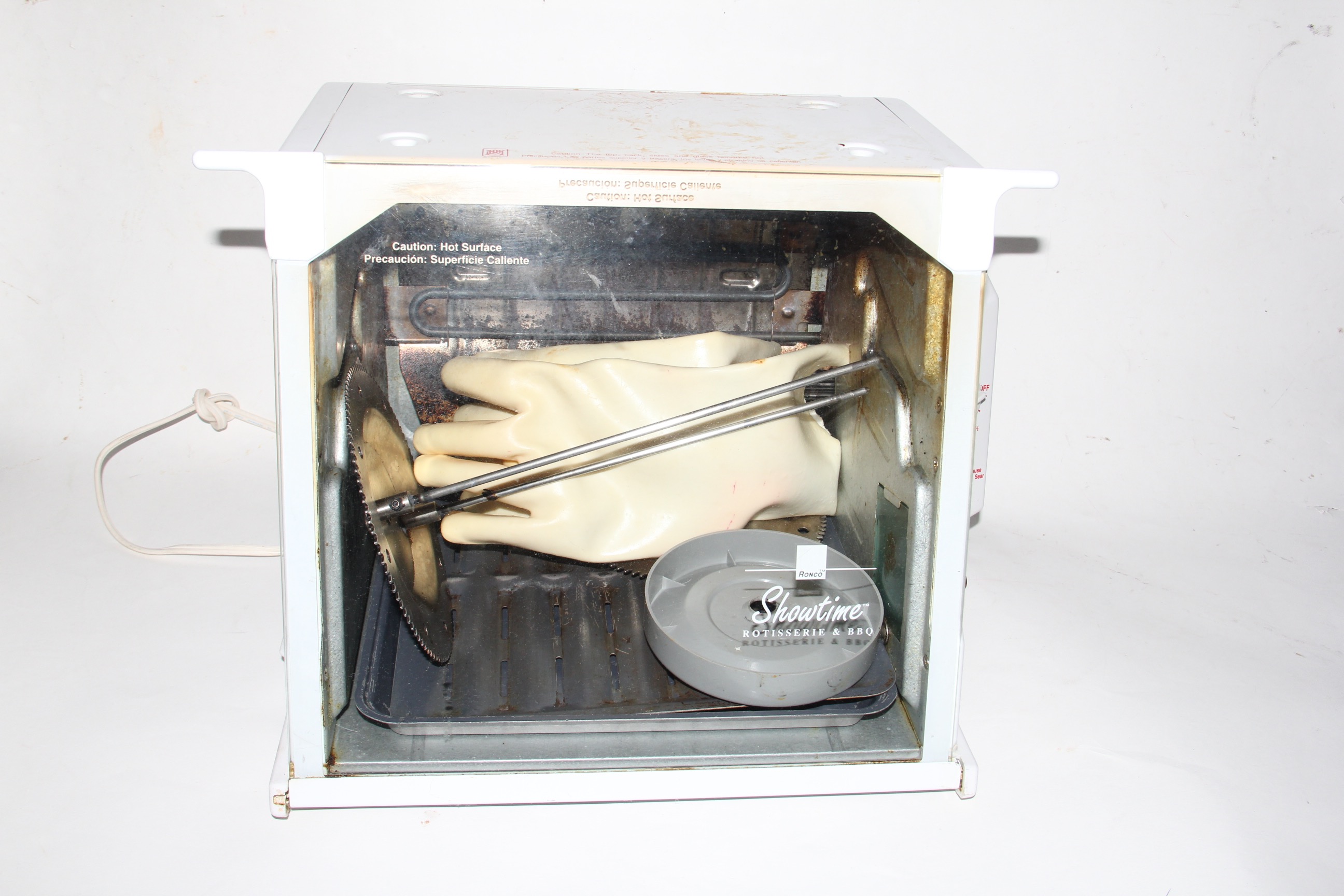 Toaster Convection Oven and Showtime Rotisserie Cooker