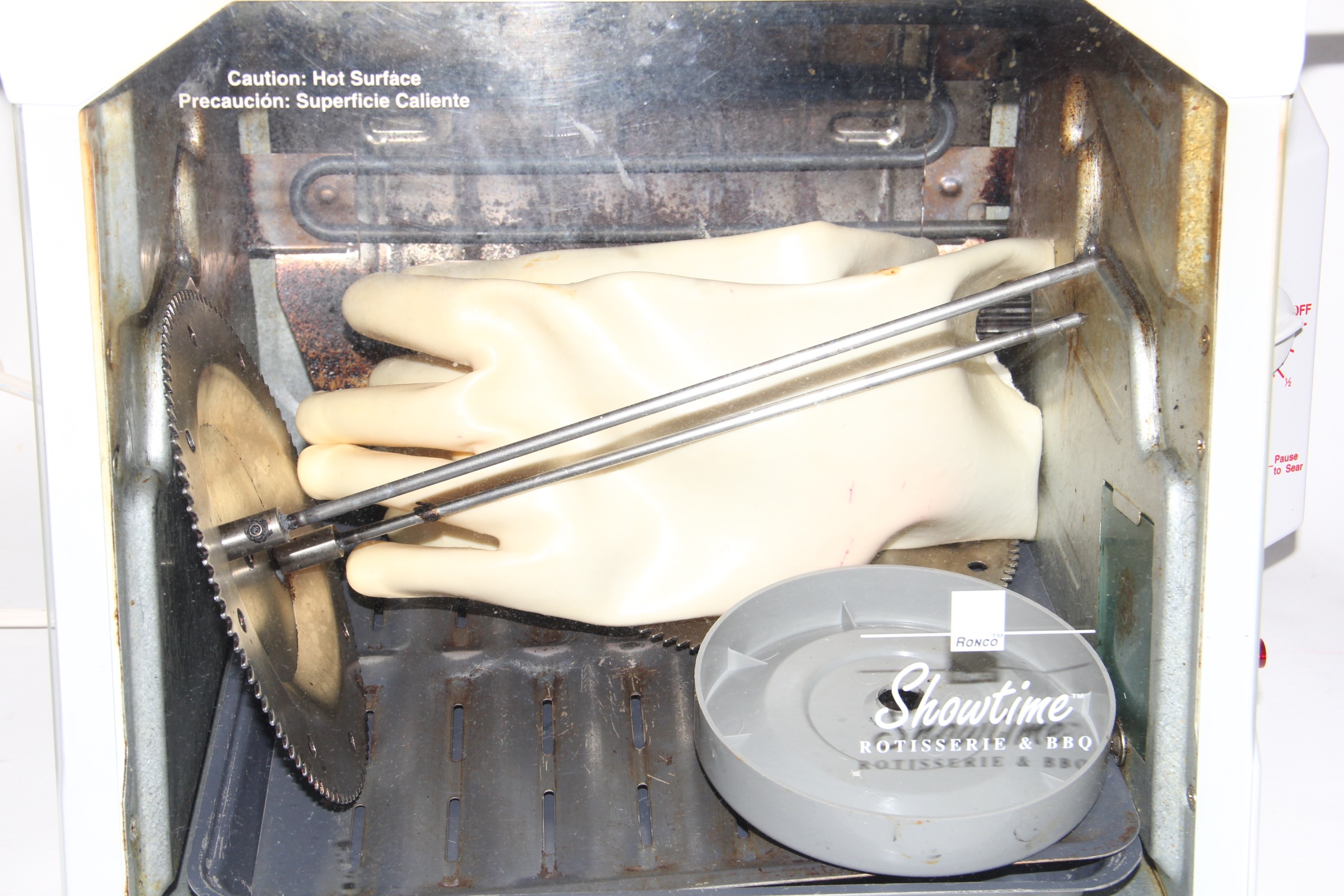 Toaster Convection Oven and Showtime Rotisserie Cooker