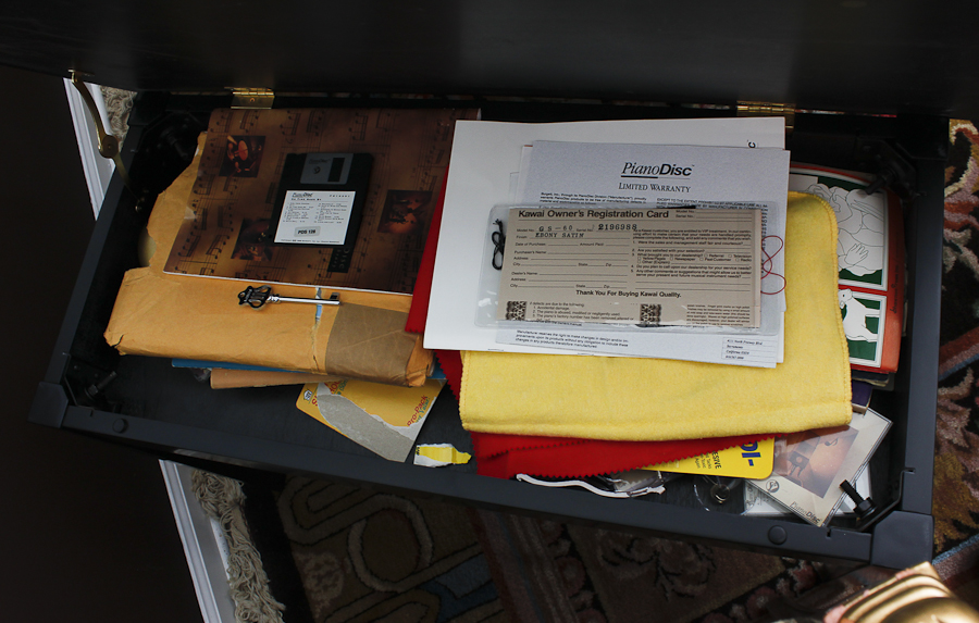 Kawai Baby Grand Piano 5'1" GE-20 with NEW IQ Piano Disc Player