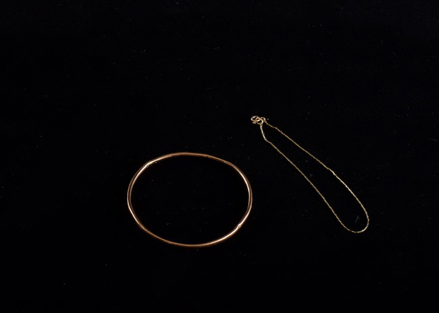 Gold Bracelet Duo
