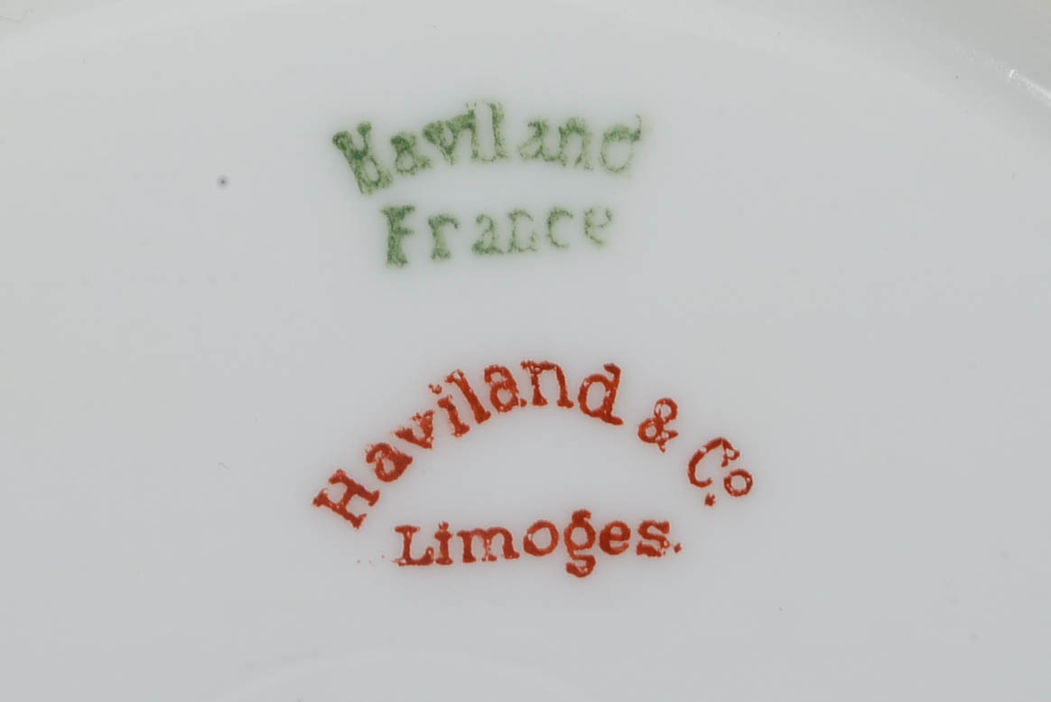 Haviland & Co. Limoges China Fruit and Cereal Bowls