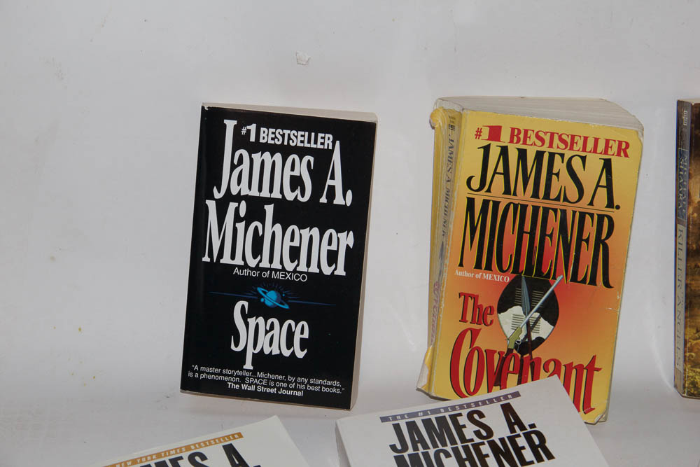 Selection of Paperback Books by James A. Michener