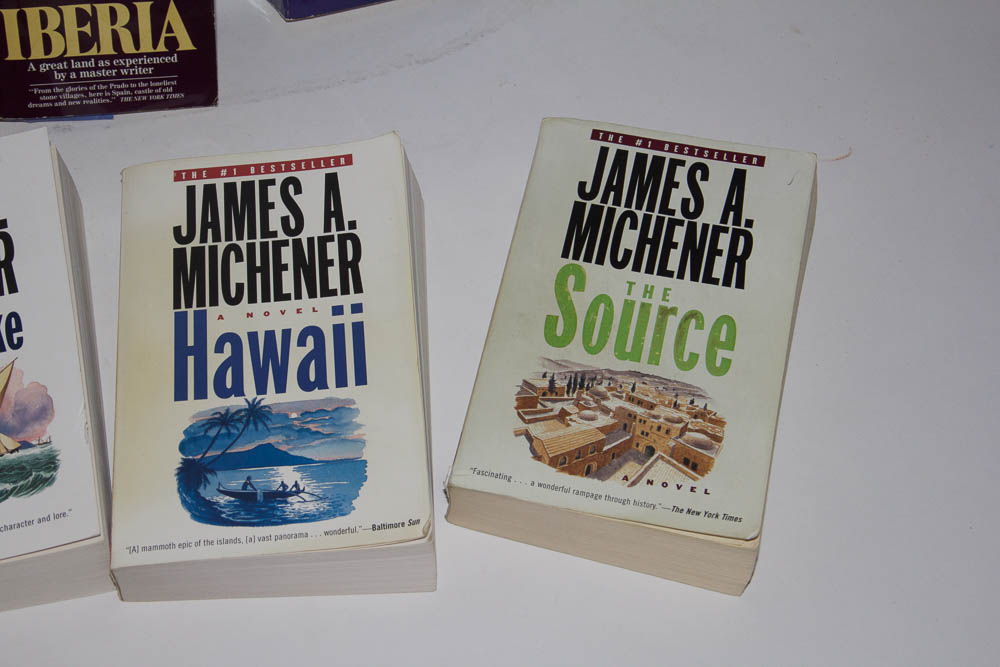 Selection of Paperback Books by James A. Michener