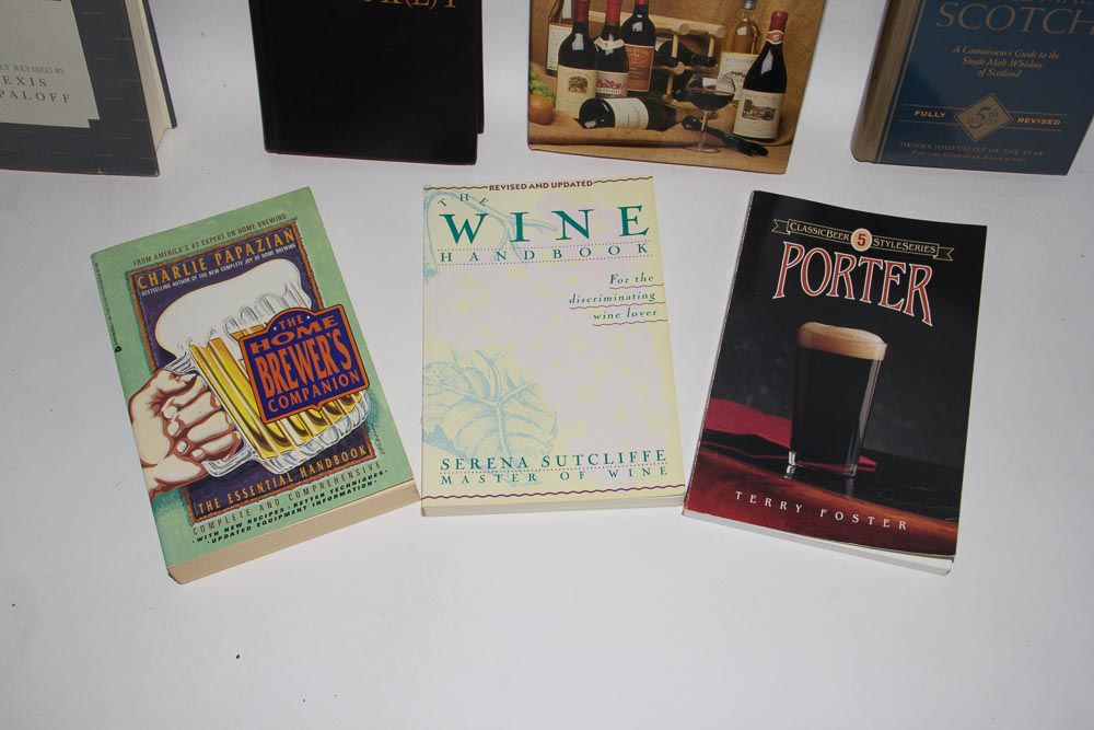 Vintage Books on Alcohol