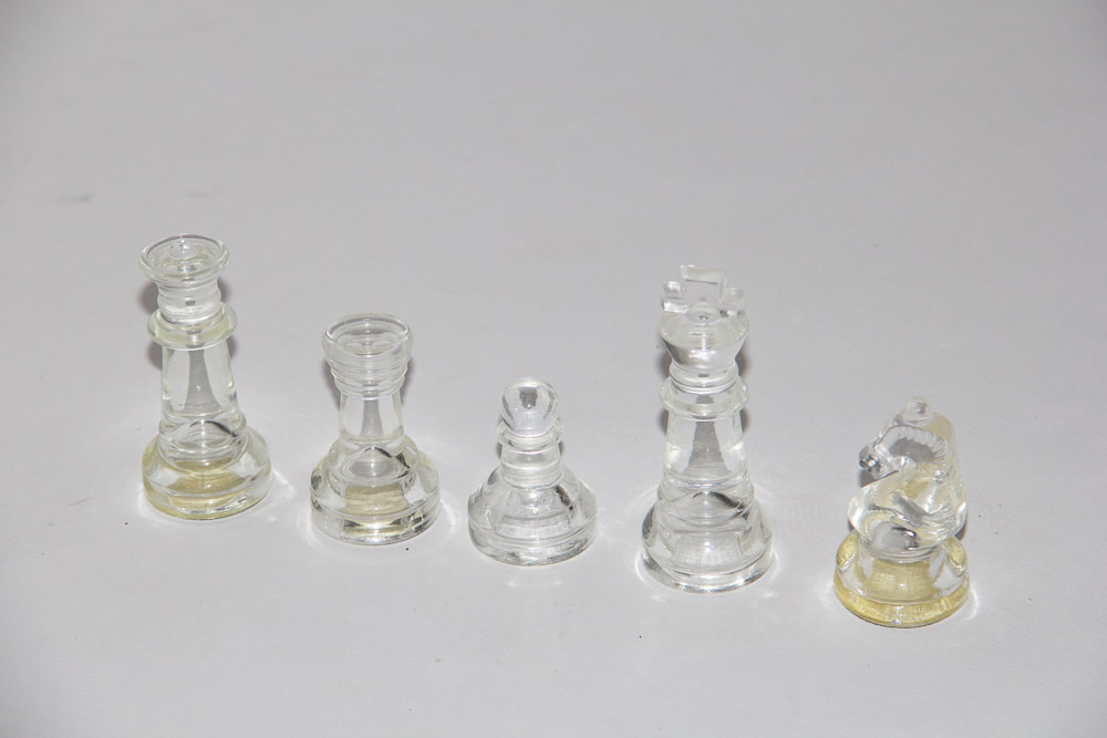 Glass Chess Set