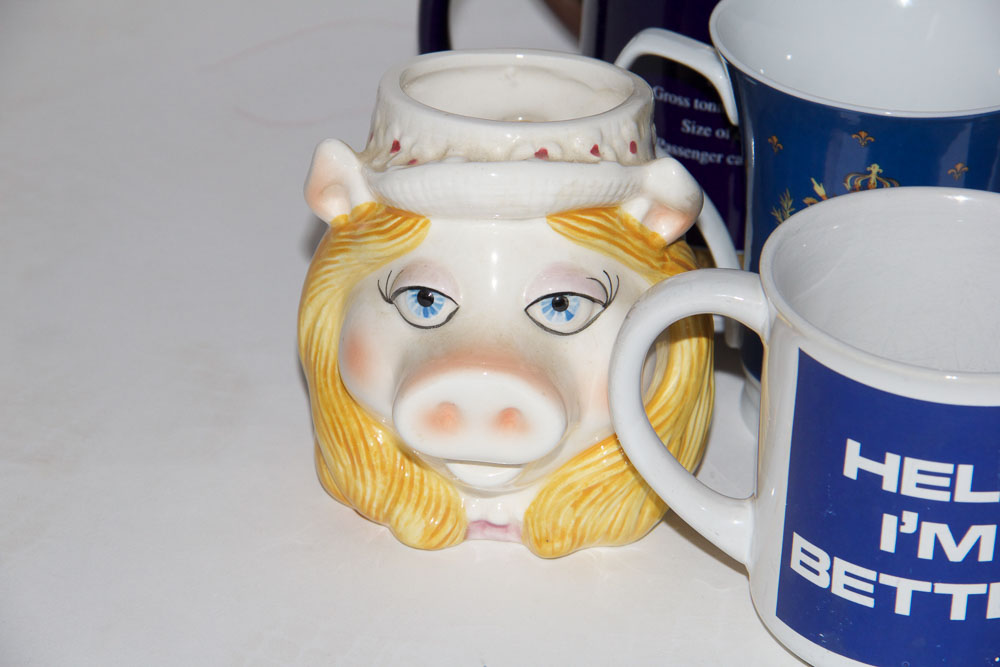 Large Collection of Assorted Coffee Mugs