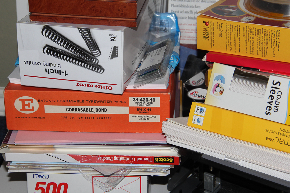 Assortment of Office Supplies