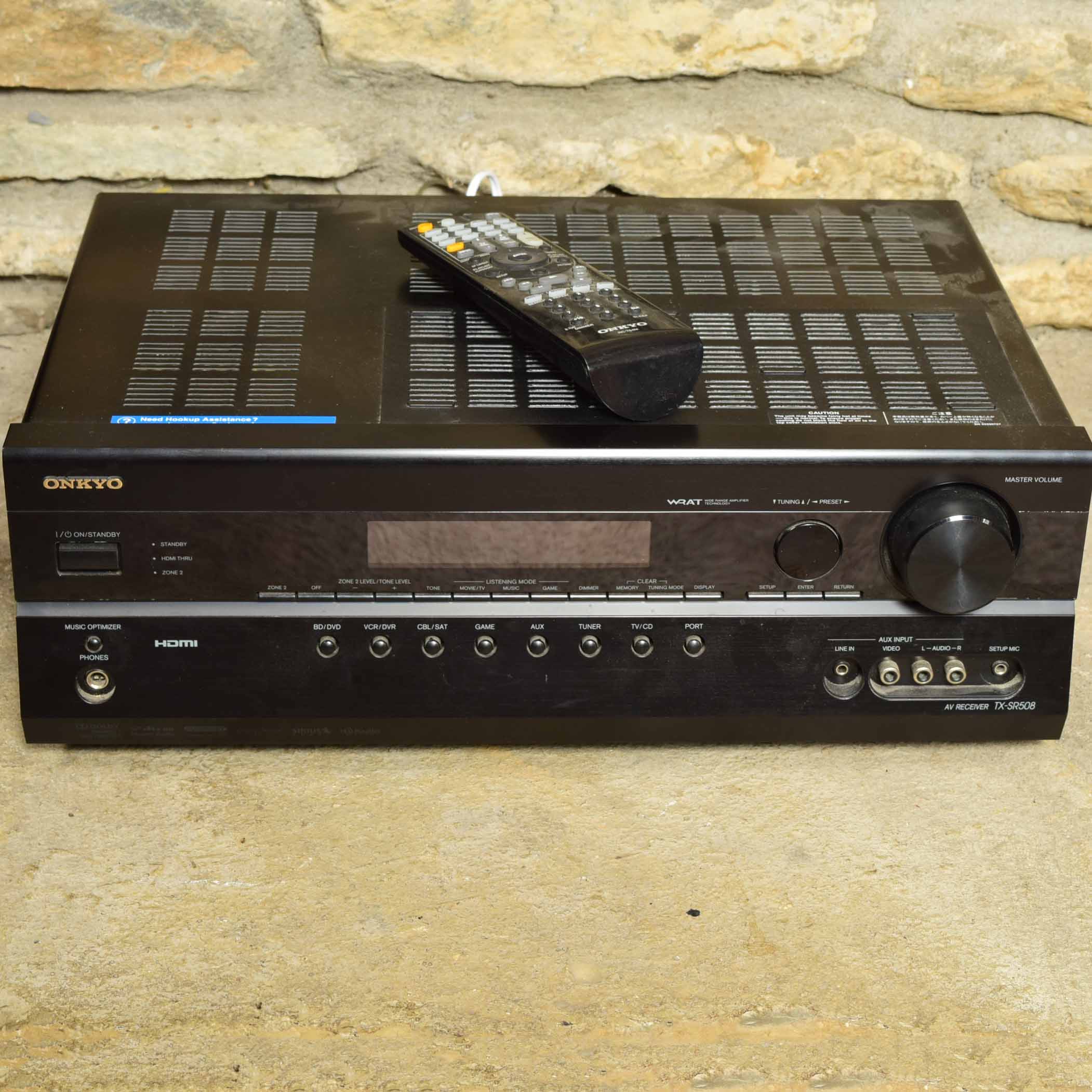 Onkyo HDMI Home Theater Receiver Model TX-SR508