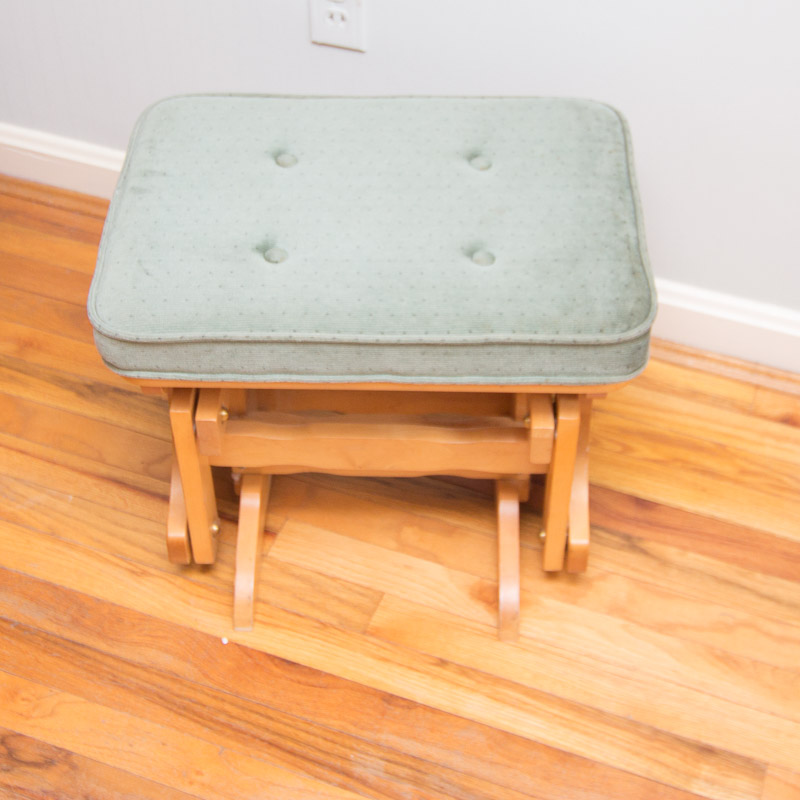 Newport Rocking Chair Center "Miracle Rocker" Glider and Ottoman