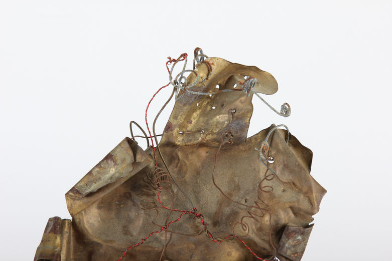 Abstract Metal Sculpture by Ilana Ziff