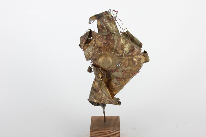 Abstract Metal Sculpture by Ilana Ziff