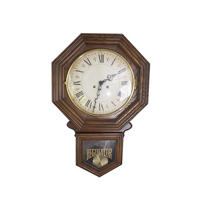 Vintage Sligh Regulator Clock