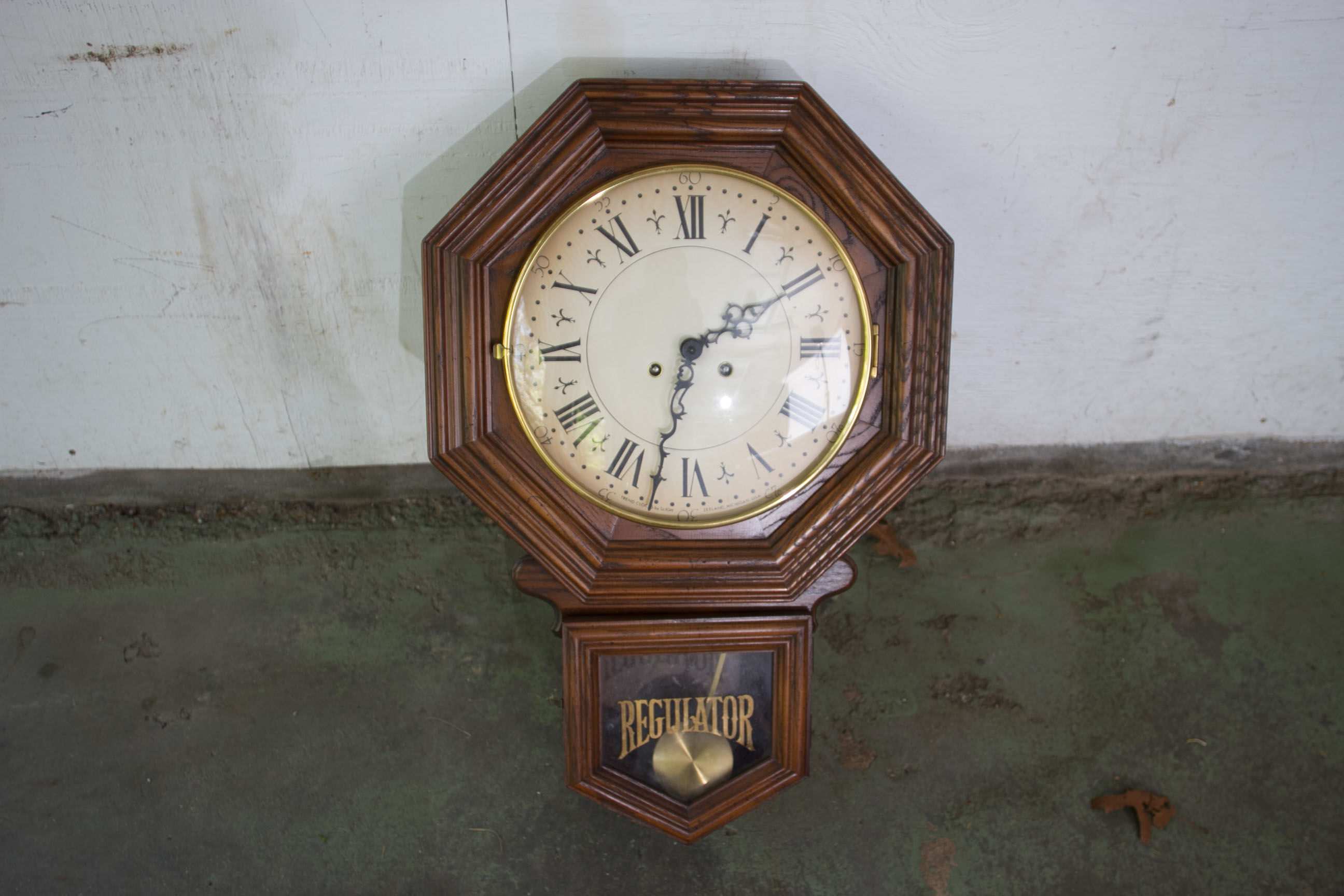Vintage Sligh Regulator Clock