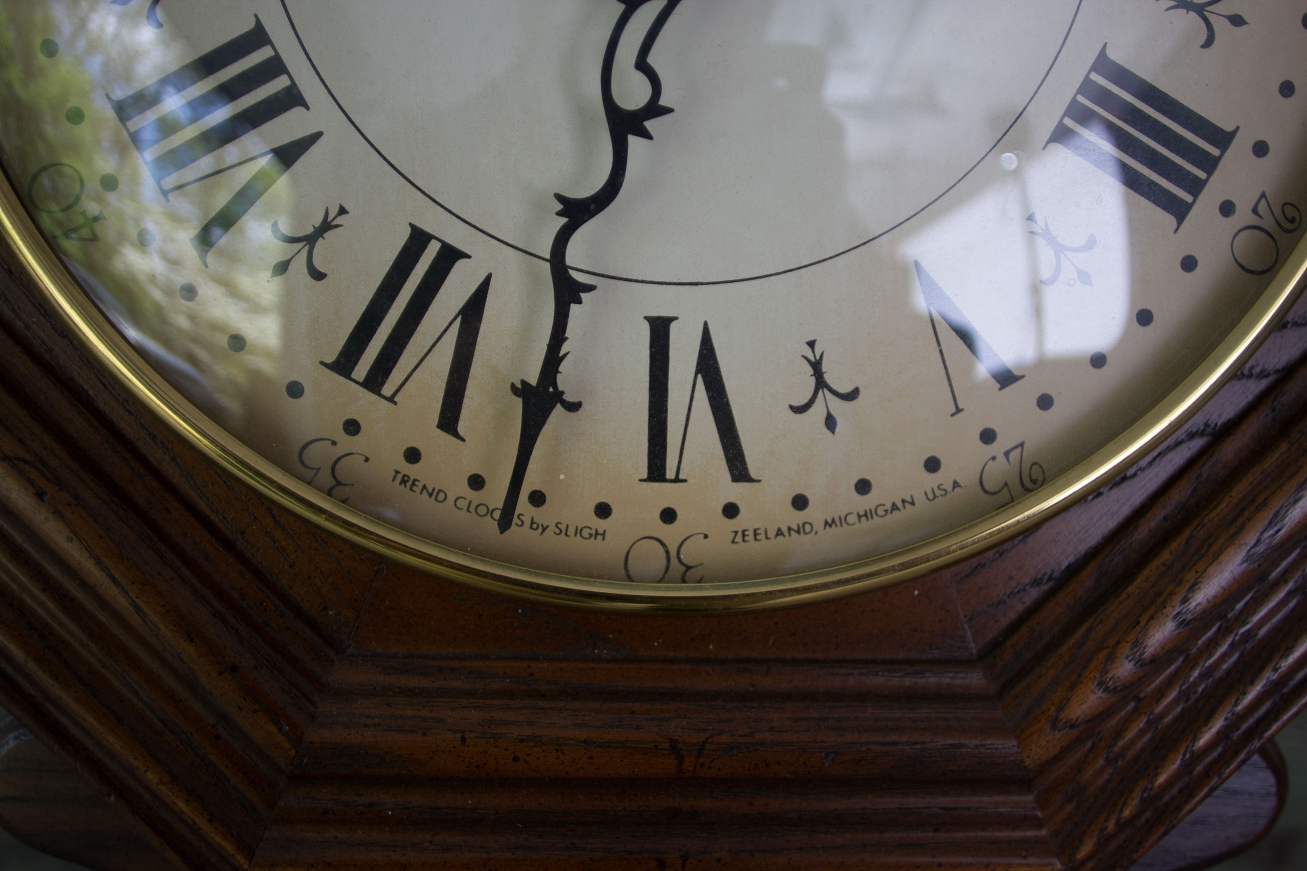 Vintage Sligh Regulator Clock