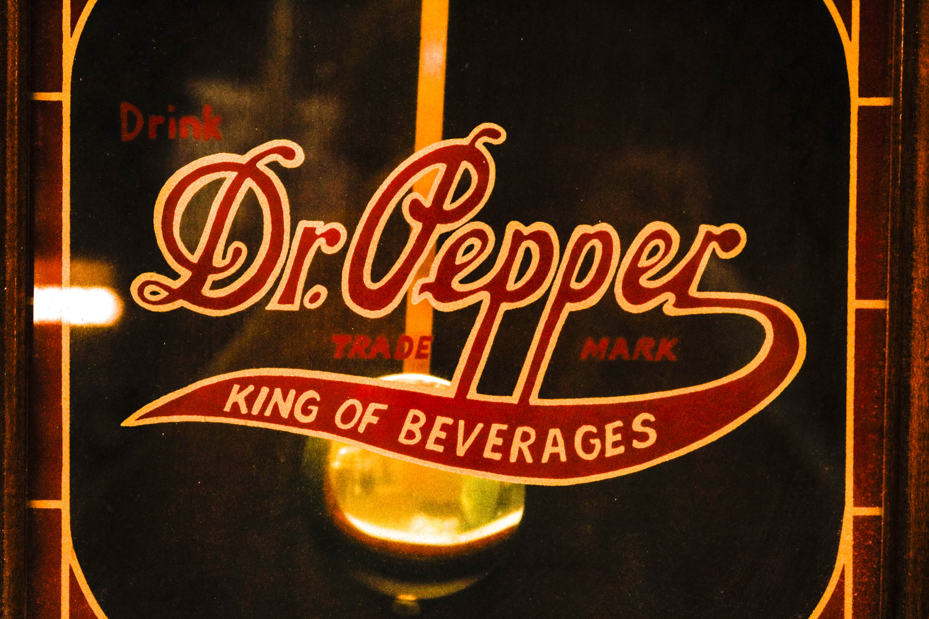 Vintage "Dr. Pepper" Wall Clock