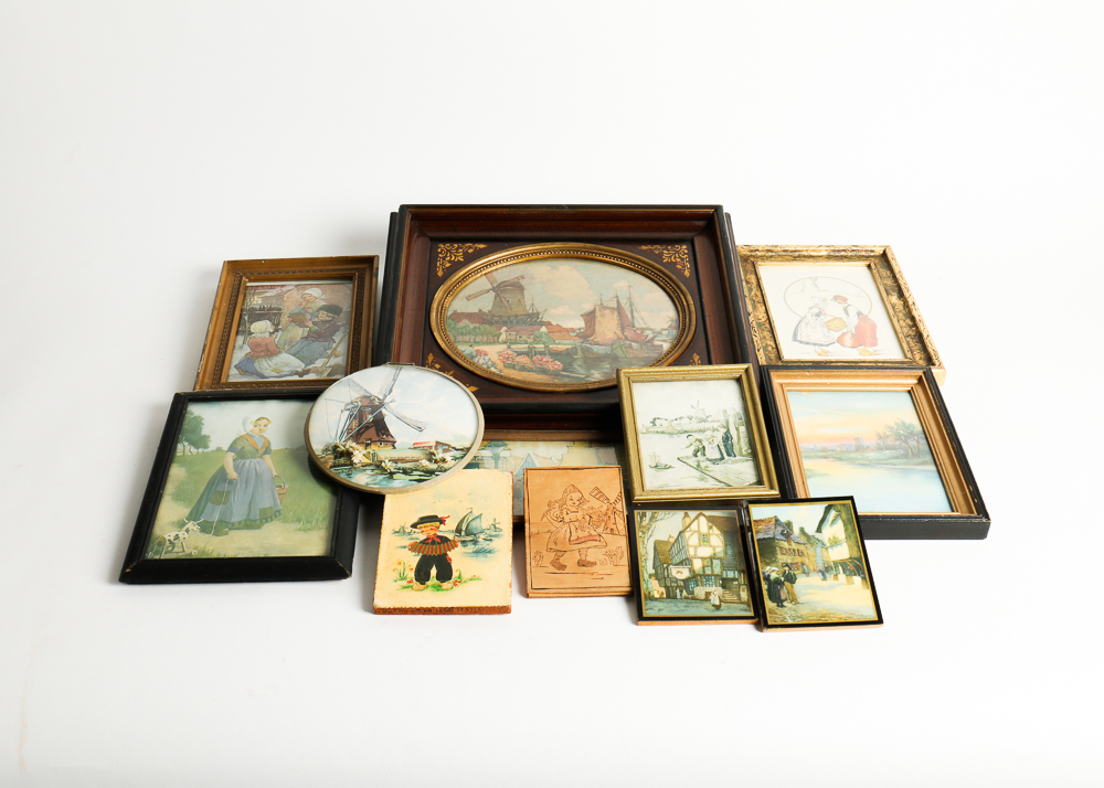 Vintage Dutch Wall Art Collection